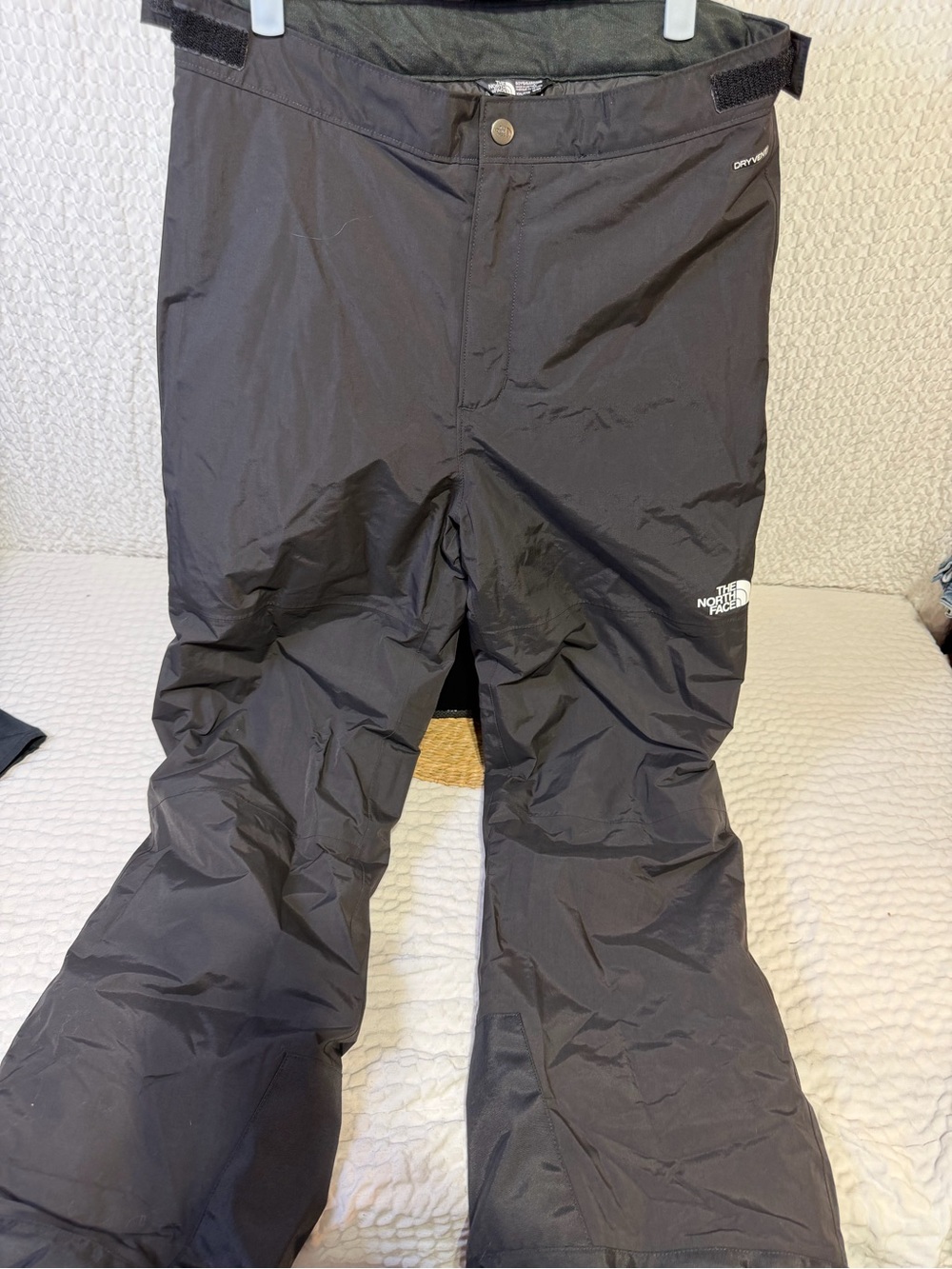 North face boys xxl snow pants black
